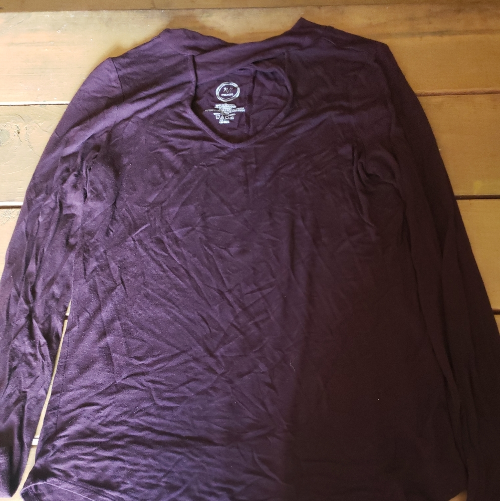 Maroon shirt